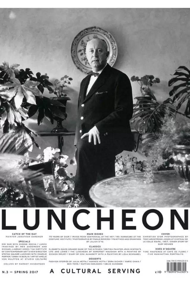 照片在时隔60年后被刊登在独立时尚刊物《luncheon》2017春季刊中