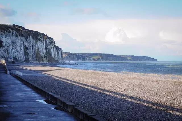 休闲法国家庭周末度假的首选地海滨浴场迪耶普dieppe