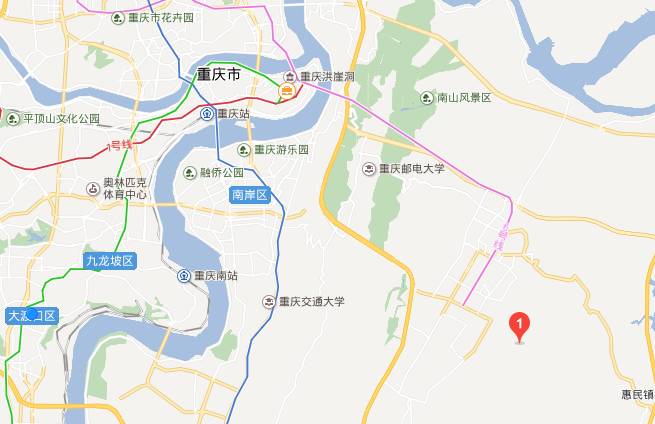 重庆东站位置(网络配图)重庆东站是重庆主要铁路客运站之一,以高速