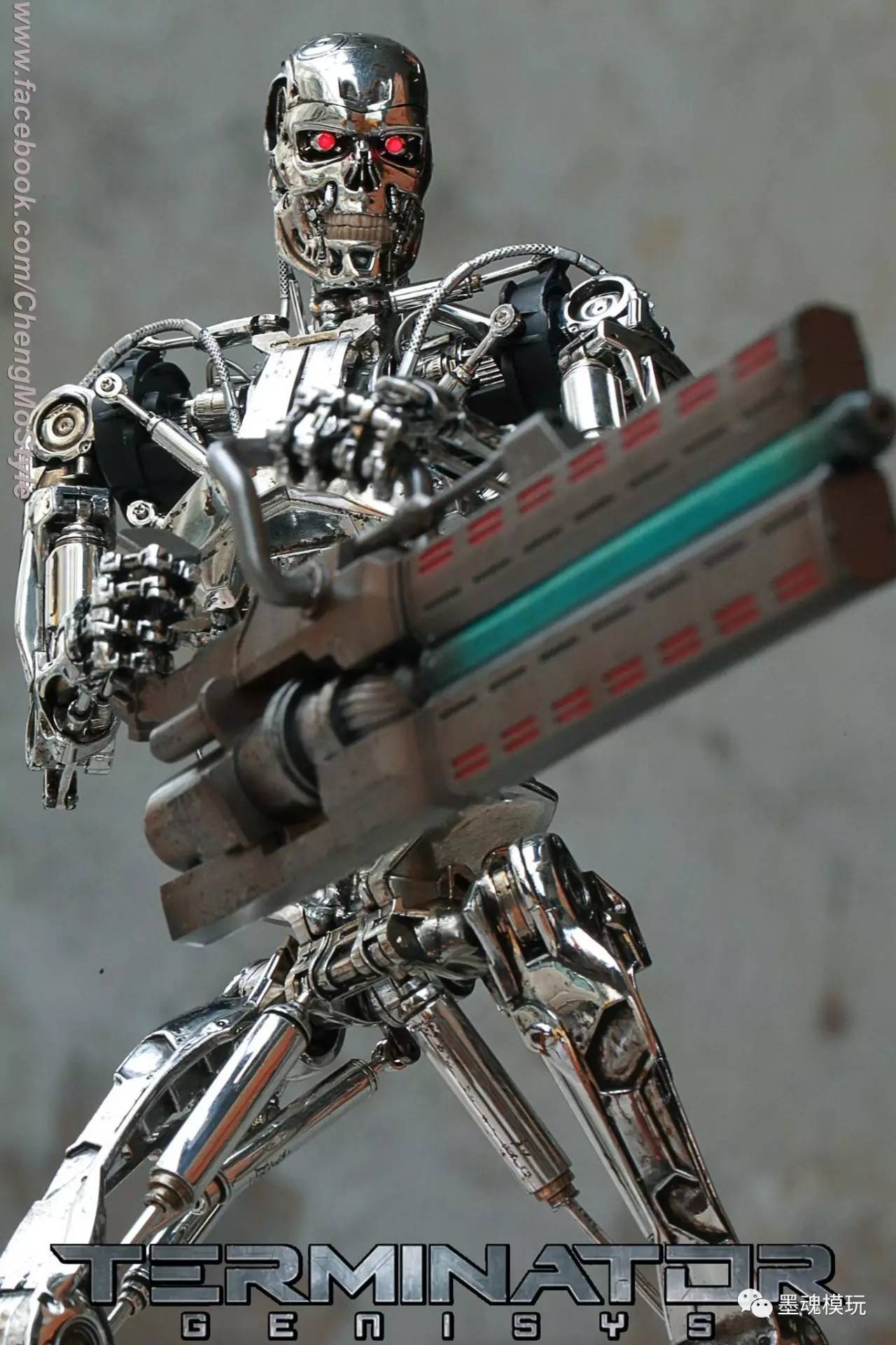 多人開箱hottoys16mms352終結者創世紀終結者骨架endoskeleton