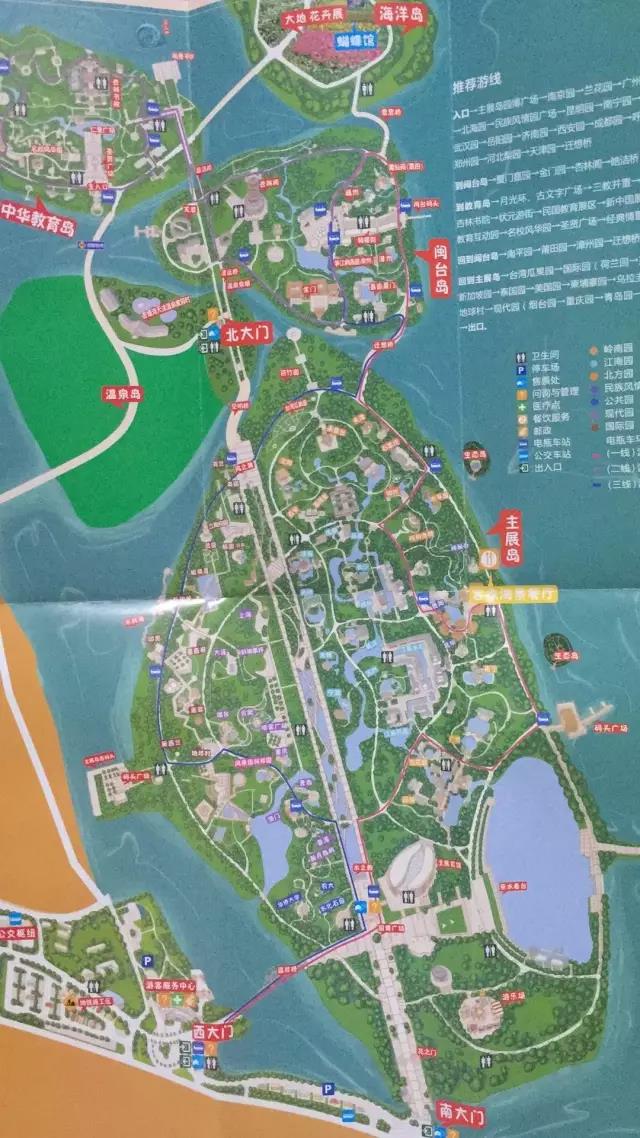 南京绿博园景区地图图片