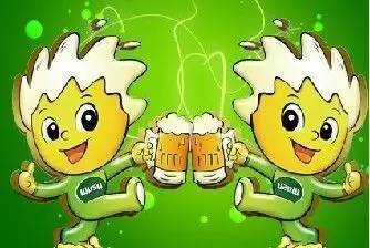 乌苏啤酒卡通图片图片