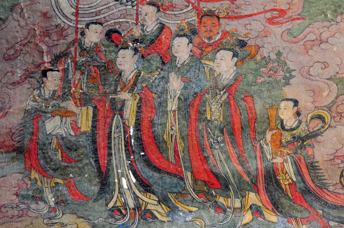 小昭寺壁画图片