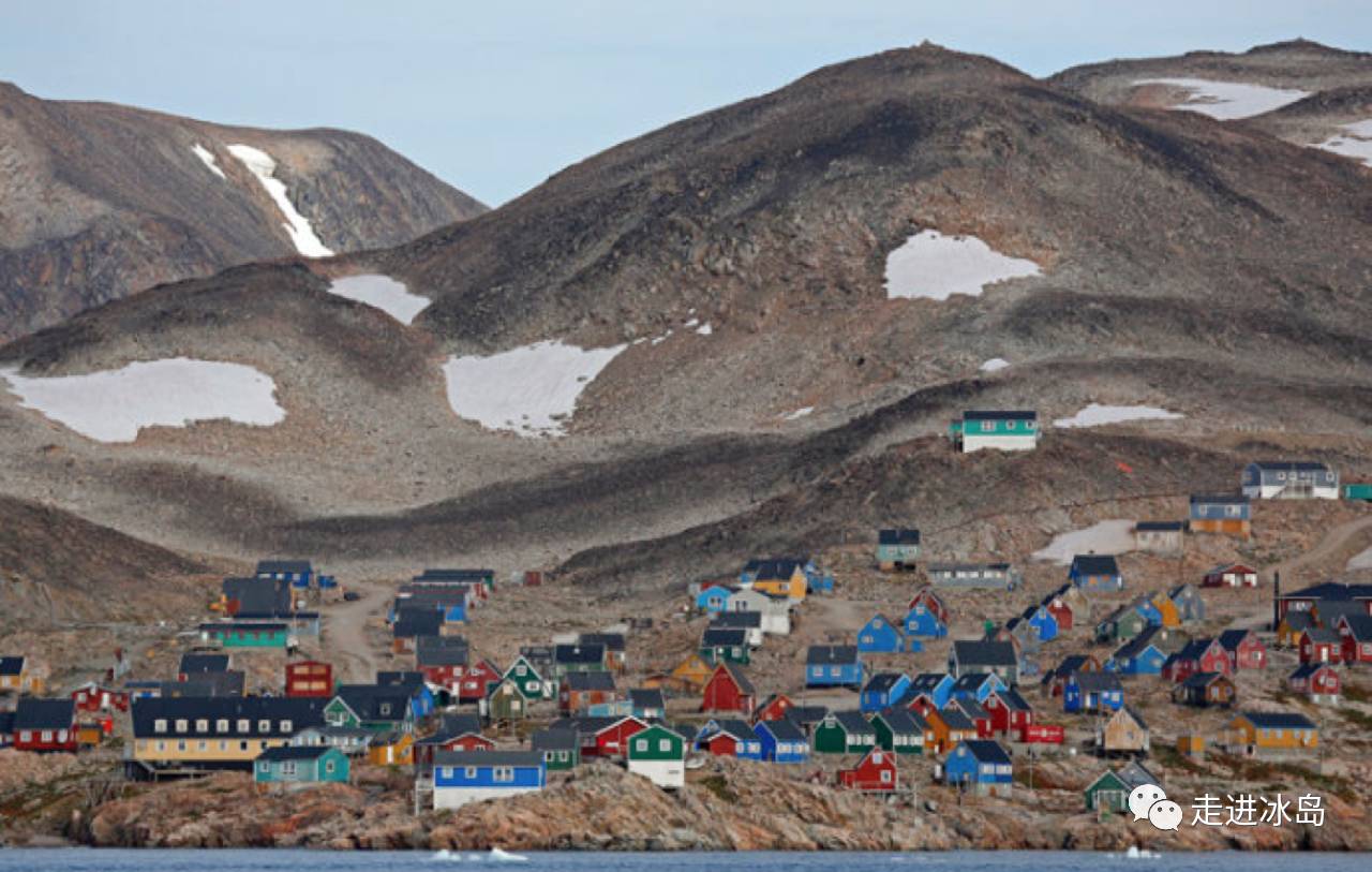北极因纽特人村庄图片