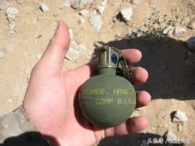 M67式延时杀伤手榴弹图片