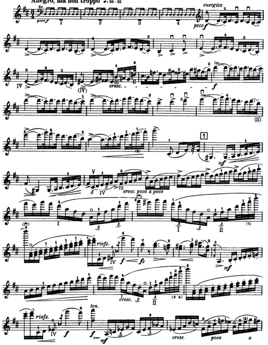 对比丨8位小提琴家演奏西贝柳斯协奏曲 第三乐章
