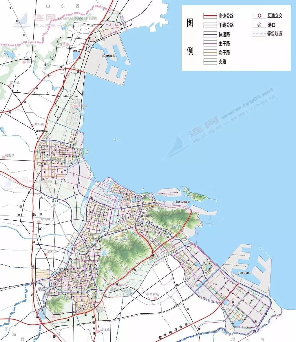 连云港轨道交通规划图片