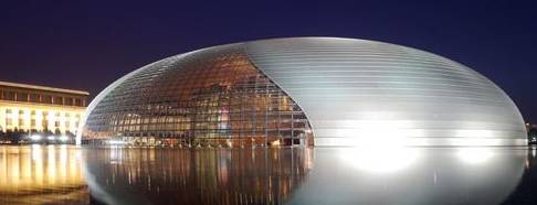 悉尼歌剧院薄壳结构图片