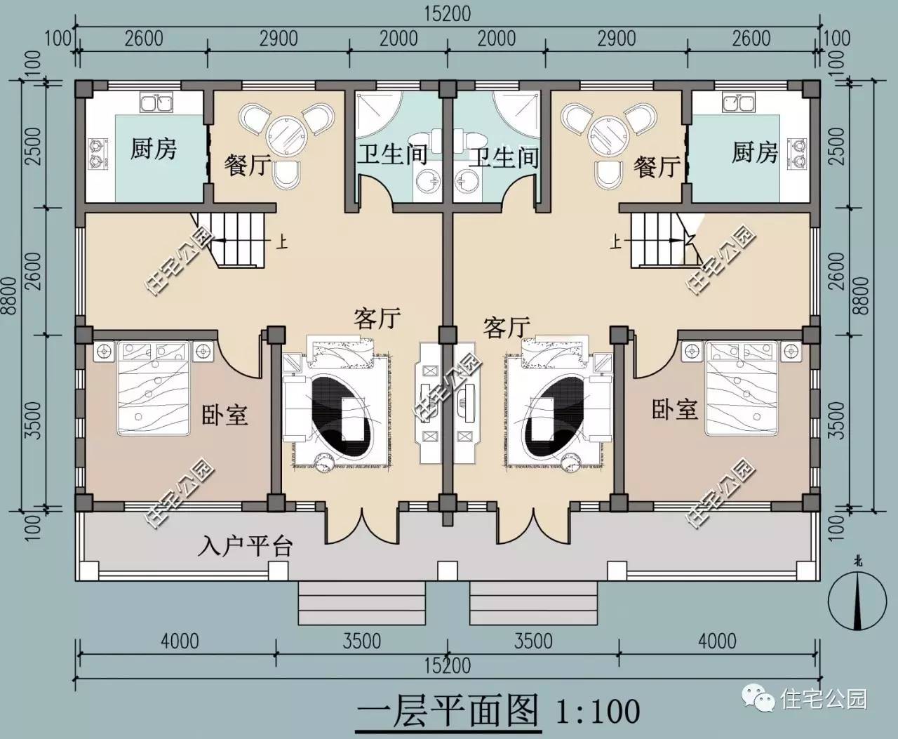 15乘10米房屋设计图图片