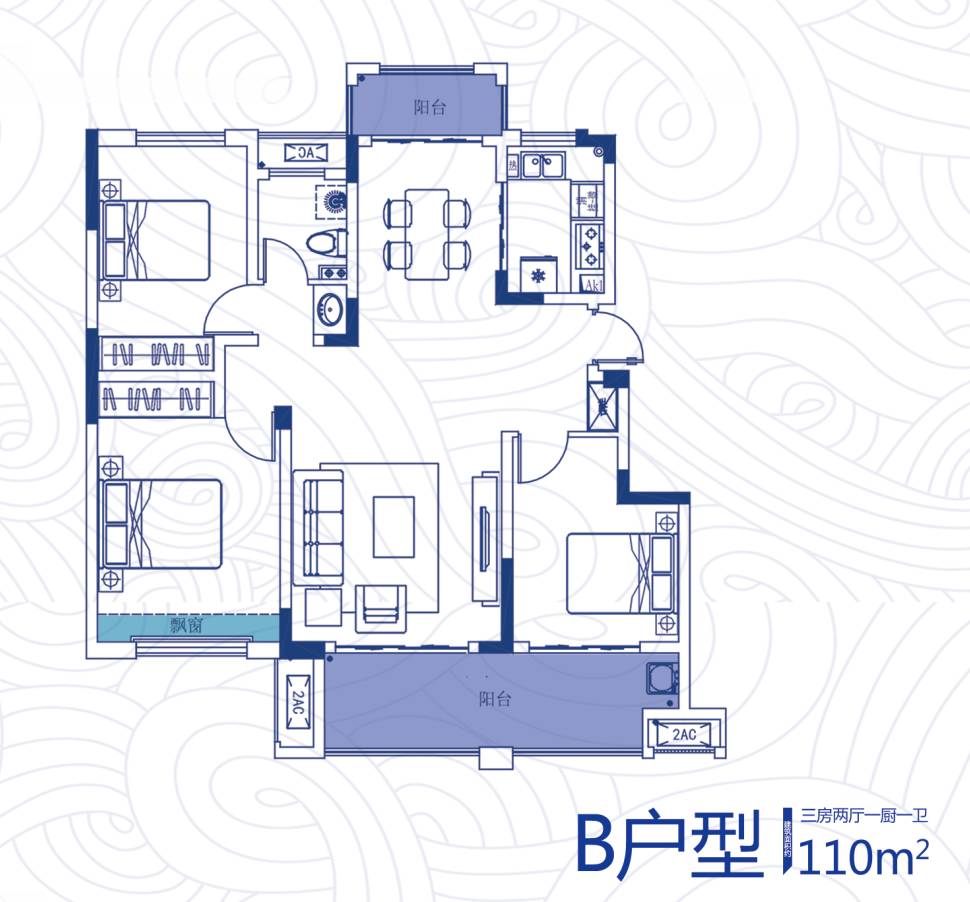 蒙城名邦御府116户型图图片