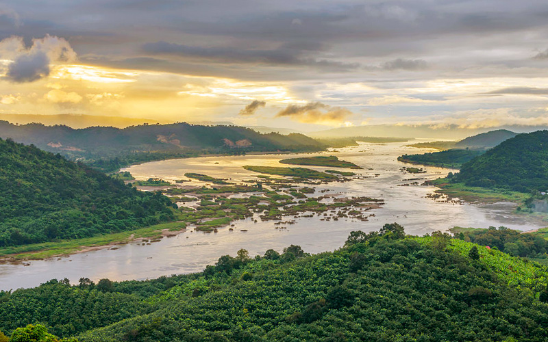 泰国著名河流图片
