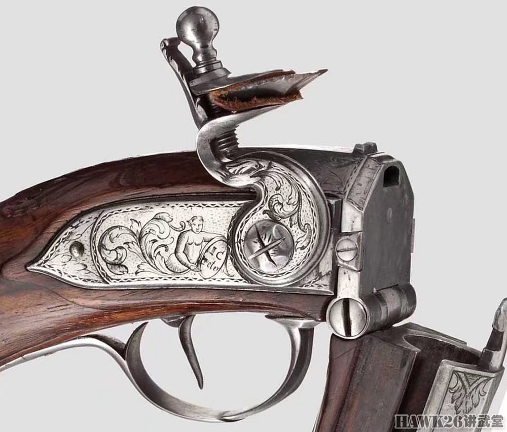 18世纪特制燧发手枪凝聚天才枪匠的毕生心血