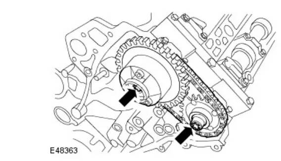 实用路虎捷豹30丨路虎揽胜v8捷豹4244发动机正时校对方法