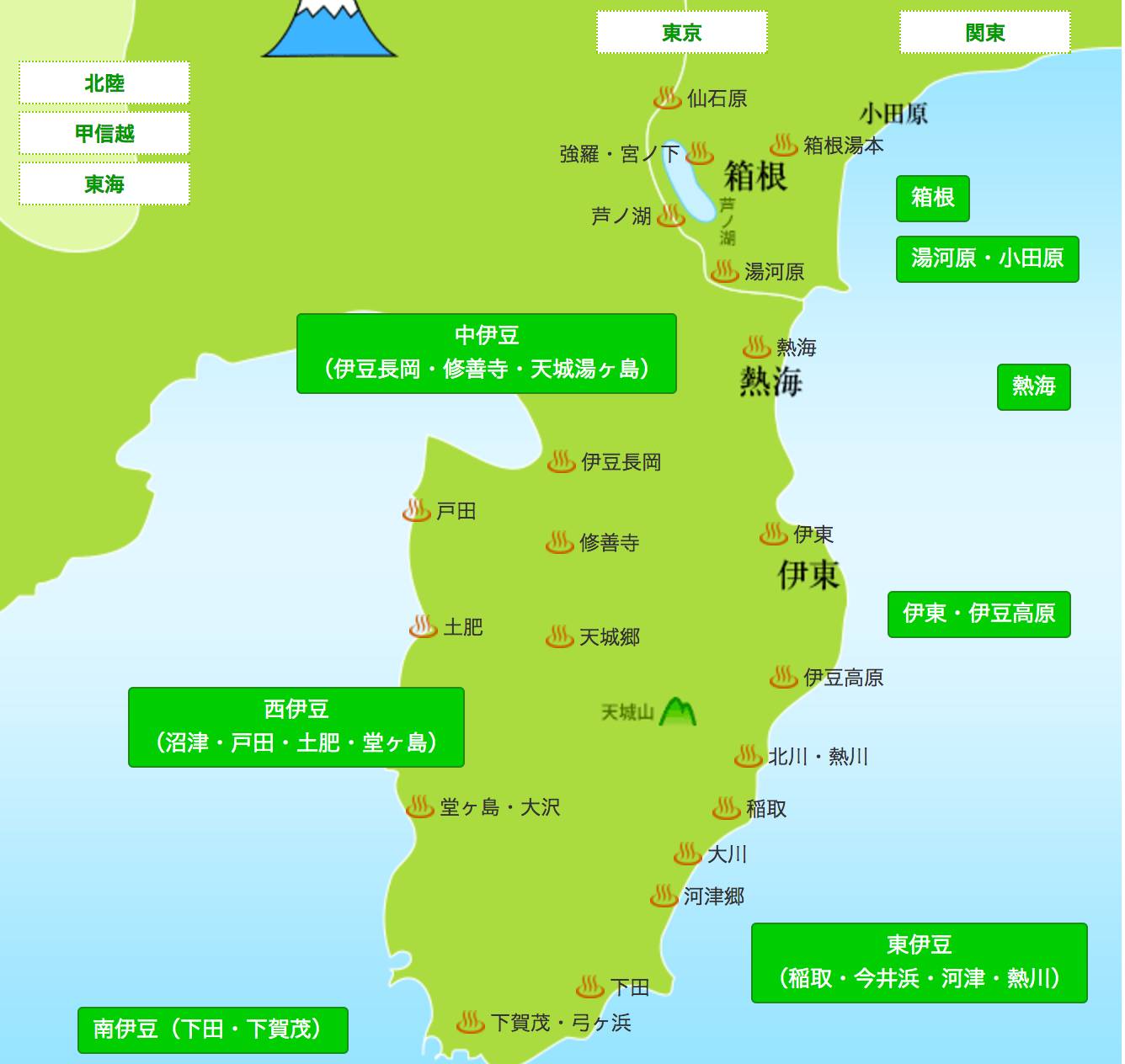 伊豆日本人永恒不变的度假首选地