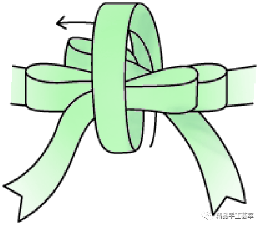 头绳蝴蝶结方法图片
