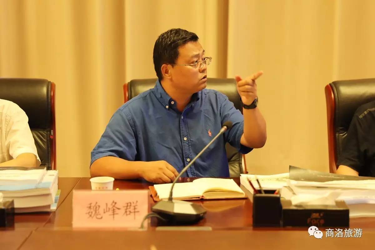 西安建筑科技大学建筑学院教授张沛发言商洛市旅游局局长王浩讲话市