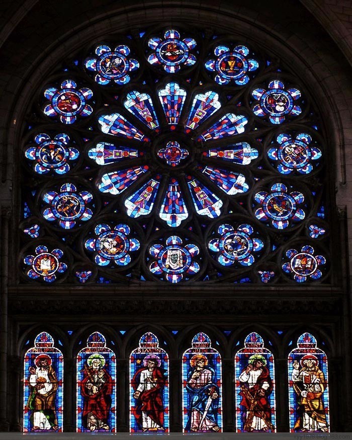 西方教堂花窗玻璃欣赏