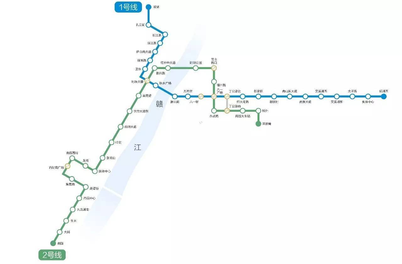 注意地铁5号线真的来了已启动规划南昌即将迈入地铁网时代