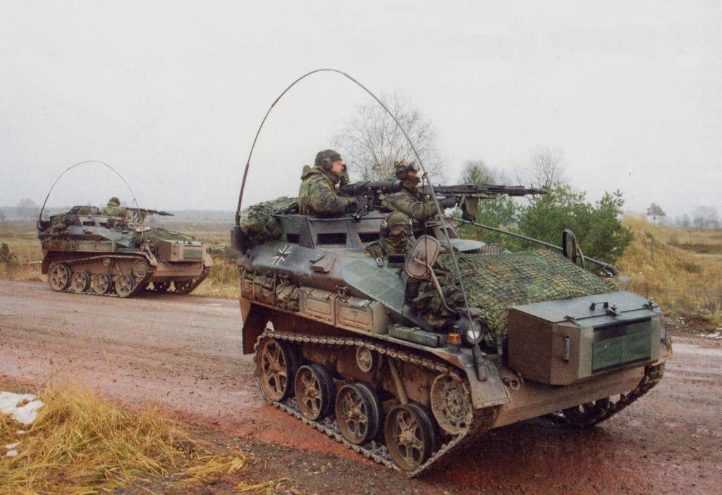 德国小型装甲车图片