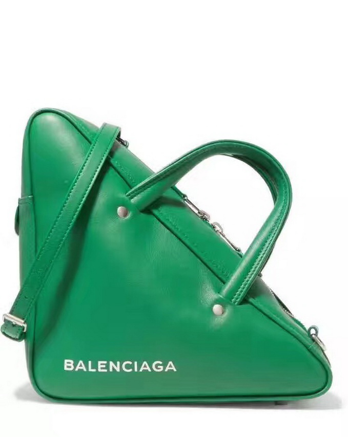 巴黎世家/balenciaga 17最新款 小牛皮小号 三角包