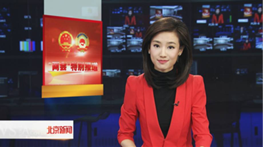 北京卫视新闻女主播图片