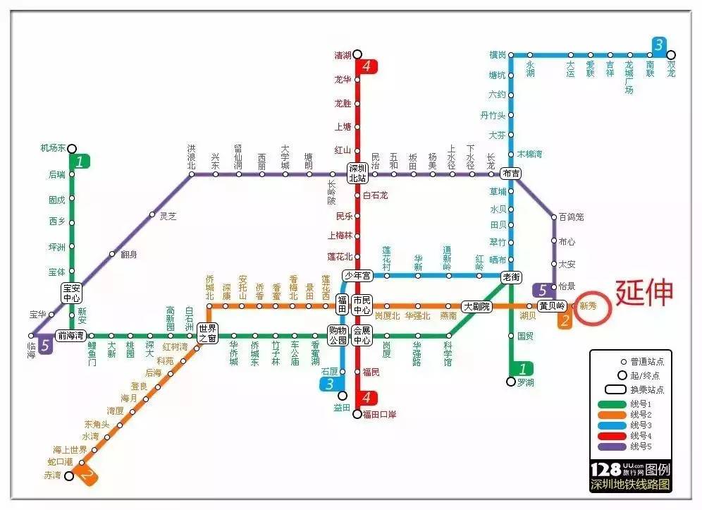 汕头地铁线路图高清图片