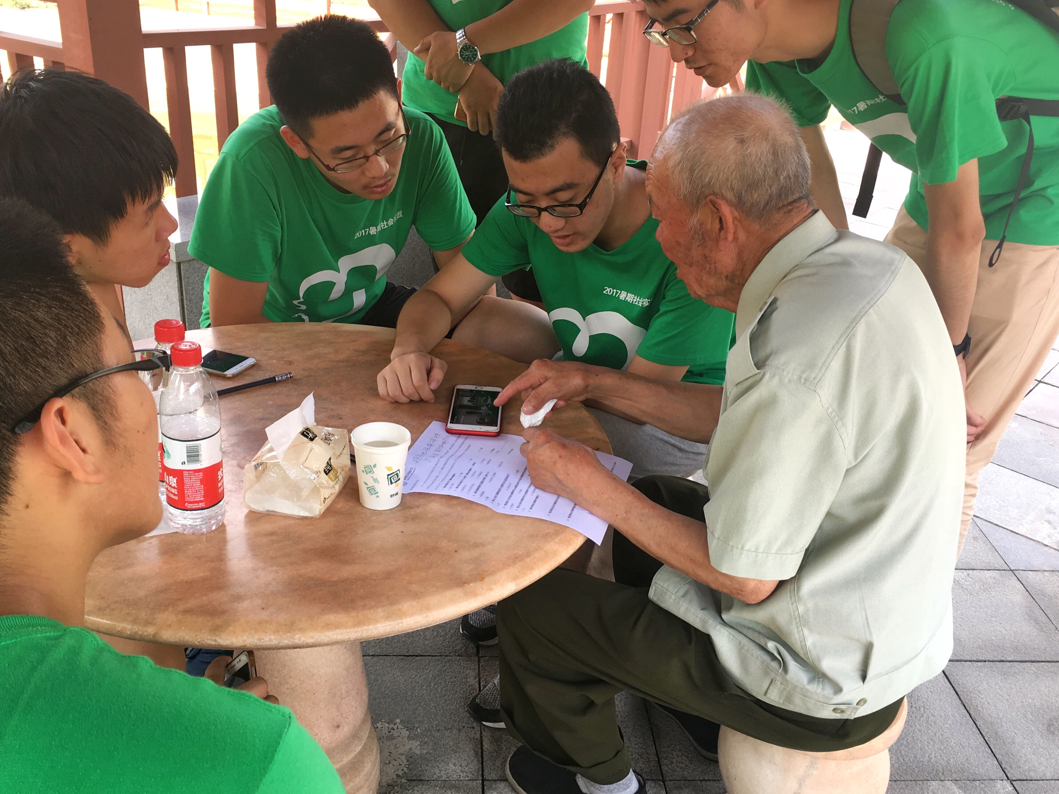 迎高溫冒酷暑 大學生社會實踐赴延安