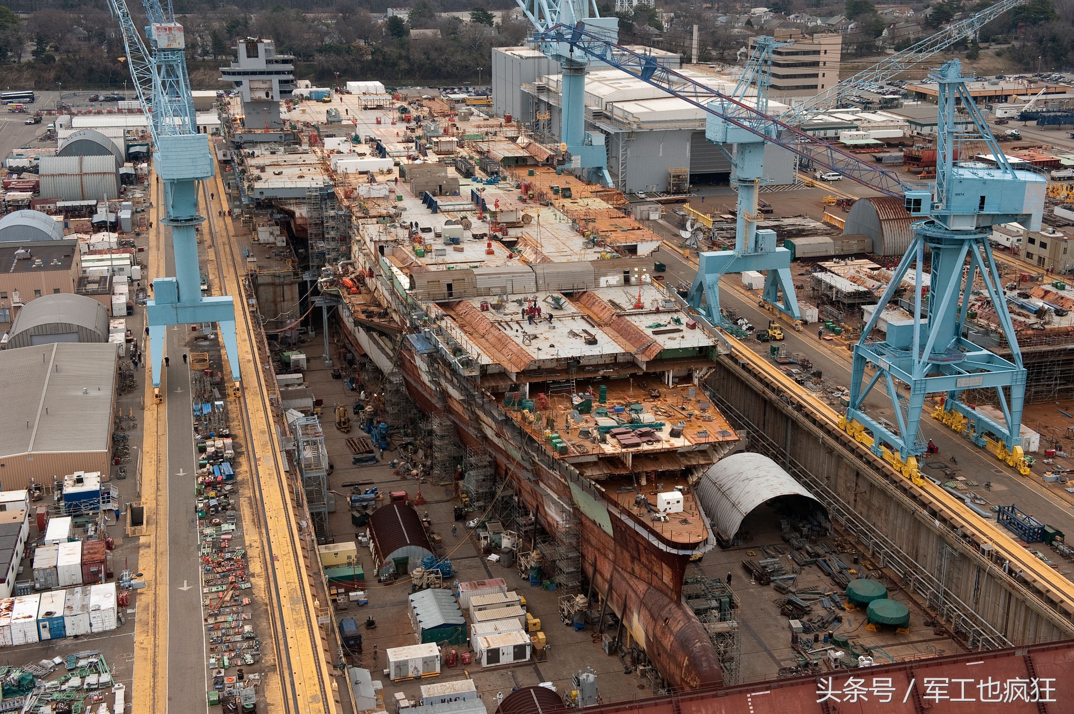 福特号建造过程图片