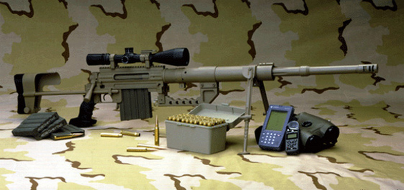 美国干预m200狙击步枪精度比巴雷特还好