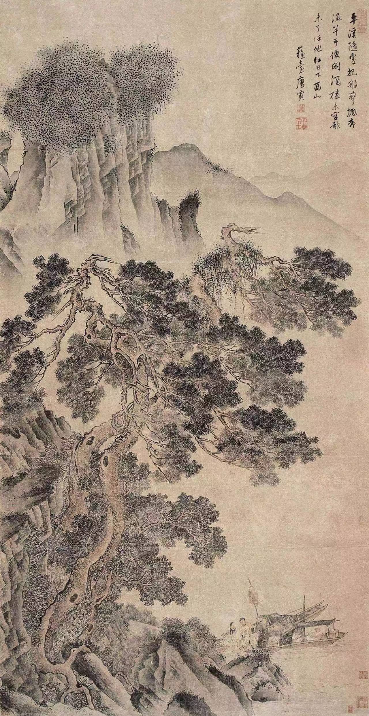 悲情才子唐伯虎的一生(附精品画作100幅!