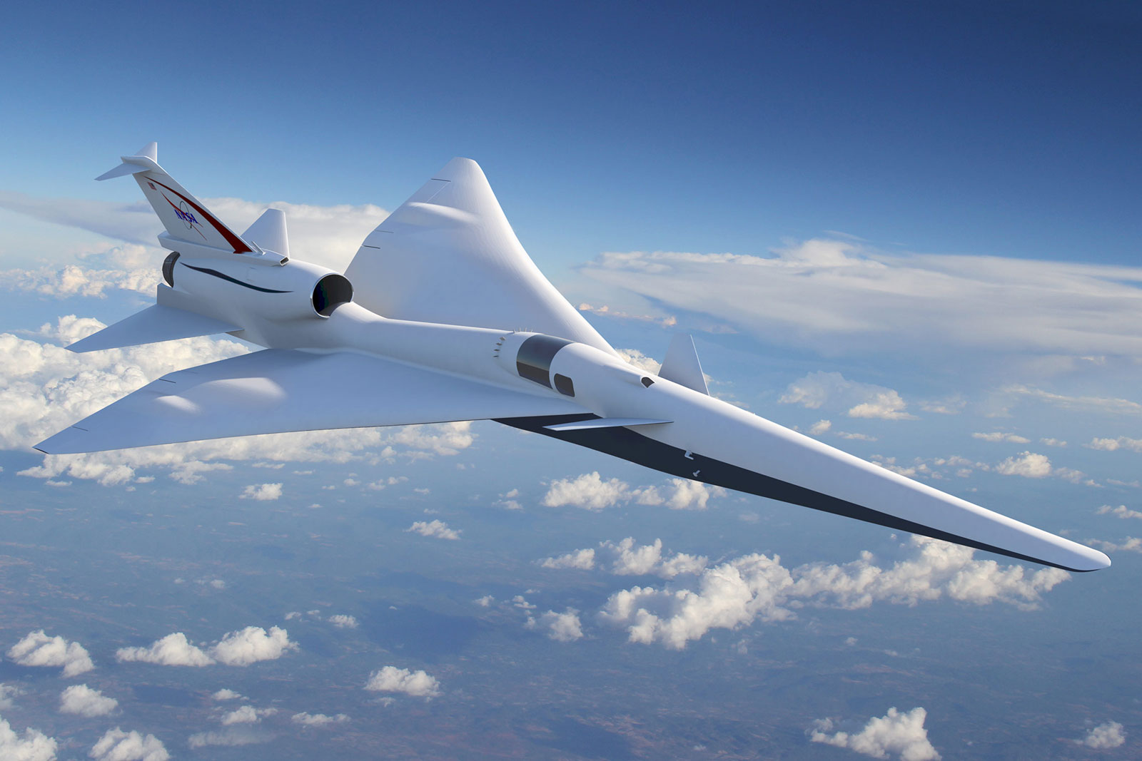 美国又研发一款超科幻的飞机可静音的超音速飞机