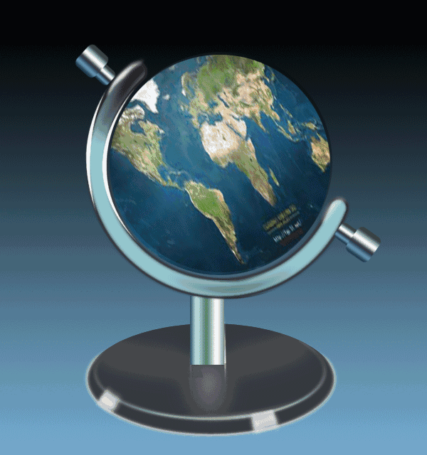 地球仪图片gif图片