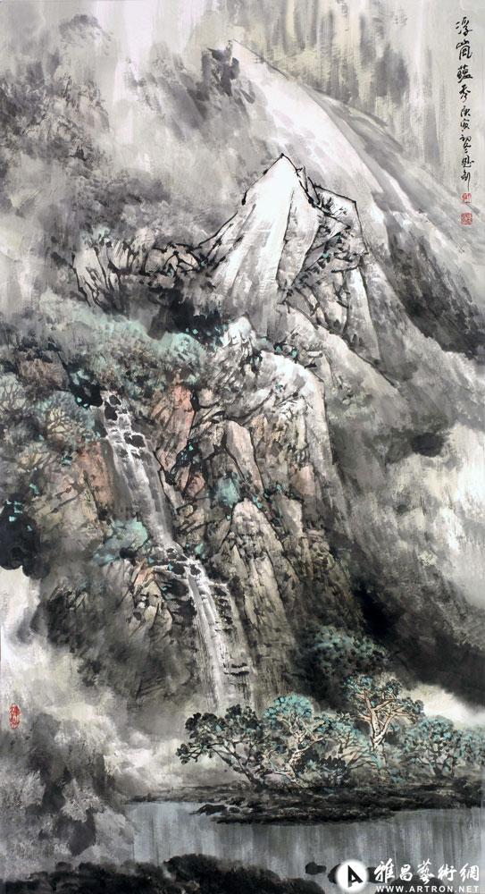 新北派山水著名画家师恩钊作品赏析