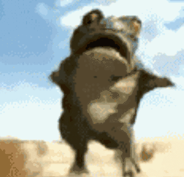 沙漠蜥蜴奔跑gif图片
