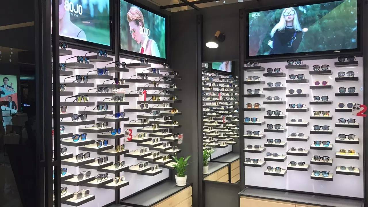 新店开业一站式体验购镜品牌aojo登陆北国先天下4f