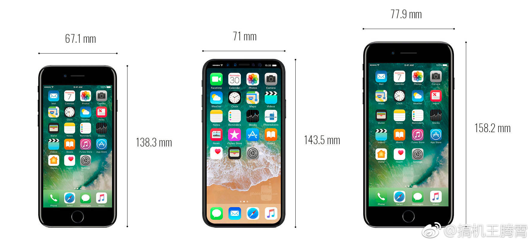 iphone 8整机尺寸遭泄露