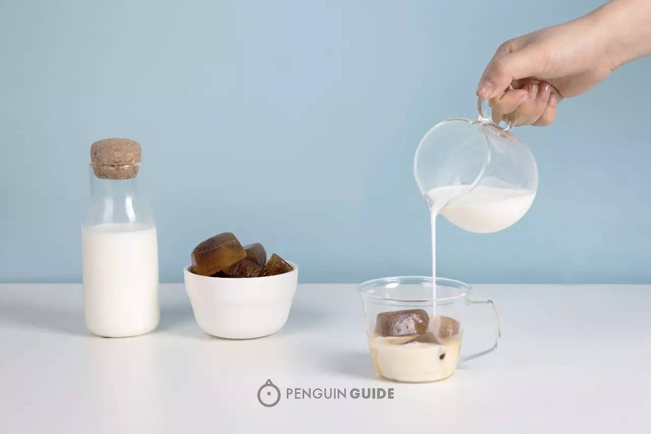 冰山雪莲菌泡牛奶方法图片