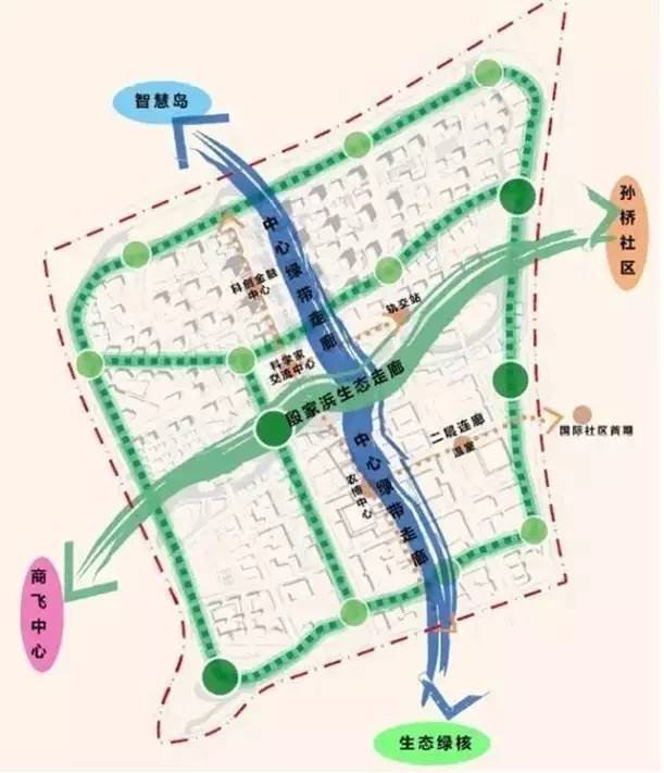张江孙桥详细规划图图片