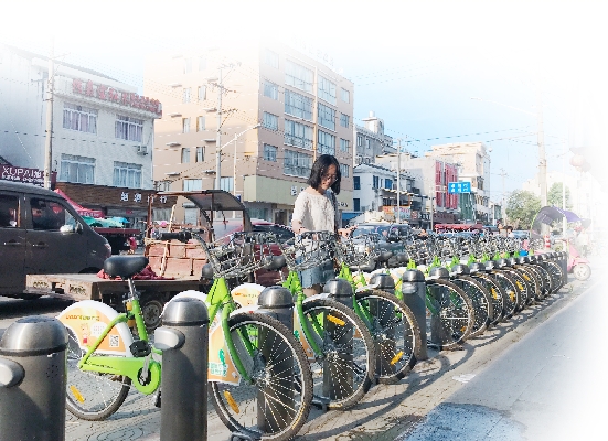 棒柳市公共自行车新增8个点七里港象阳也有哦