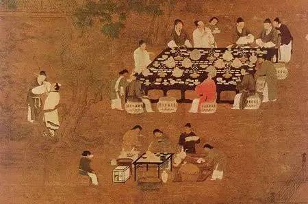 唐朝宫宴图图片
