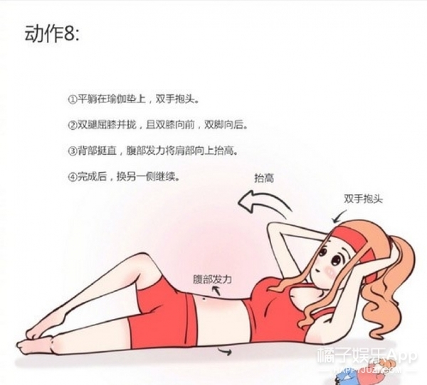 腹部脂肪厚怎样减掉图片