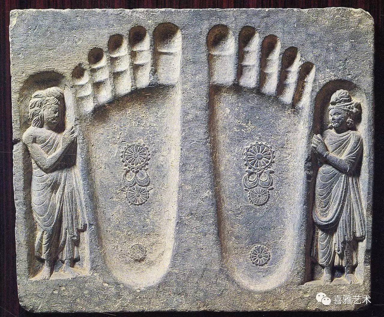 释迦牟尼佛的真实脚印图片