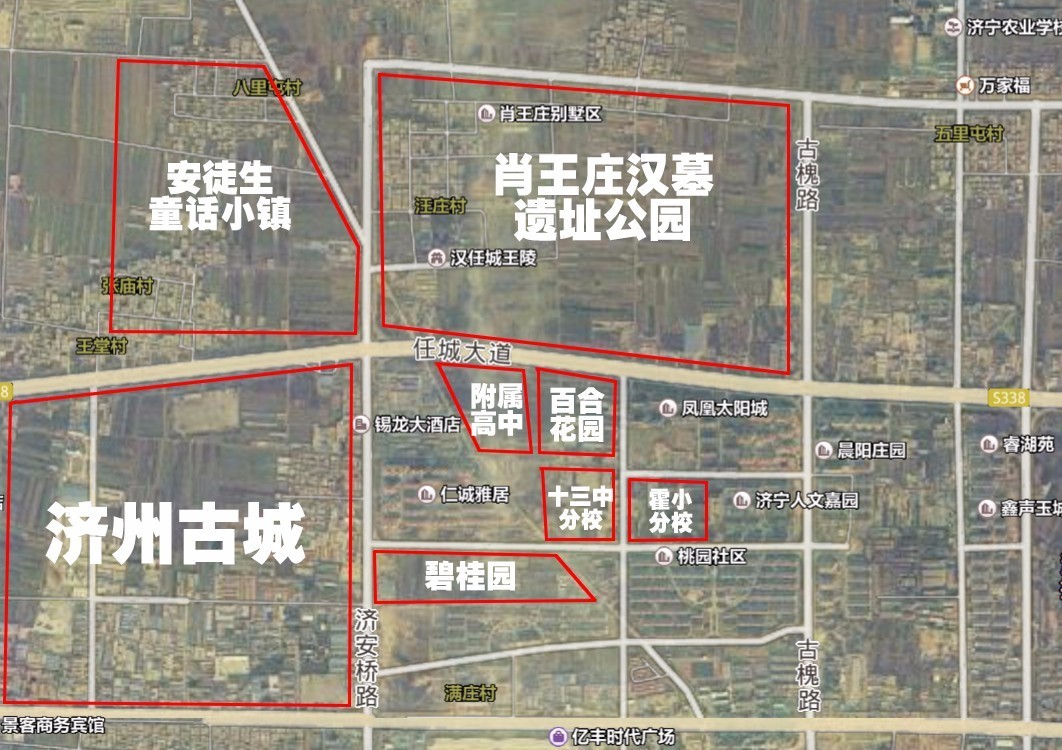 济宁济州古城规划图图片