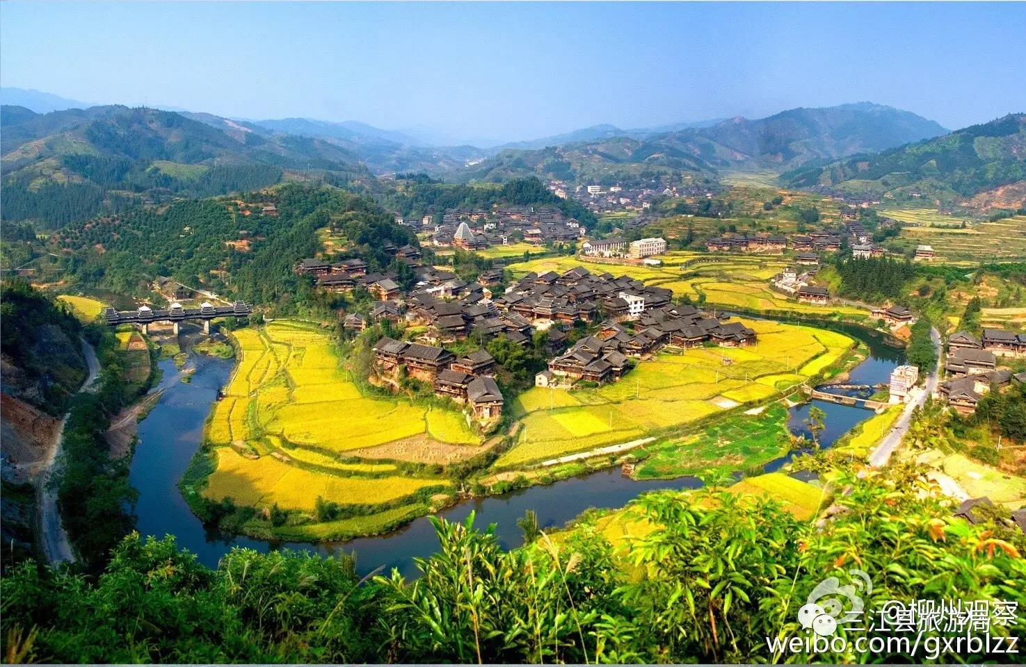 说三江荣获中国最美乡村平岩村