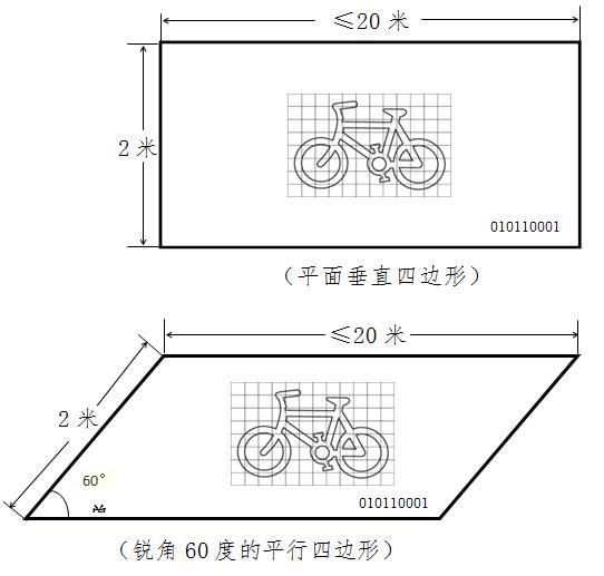 自行车位平面图图片