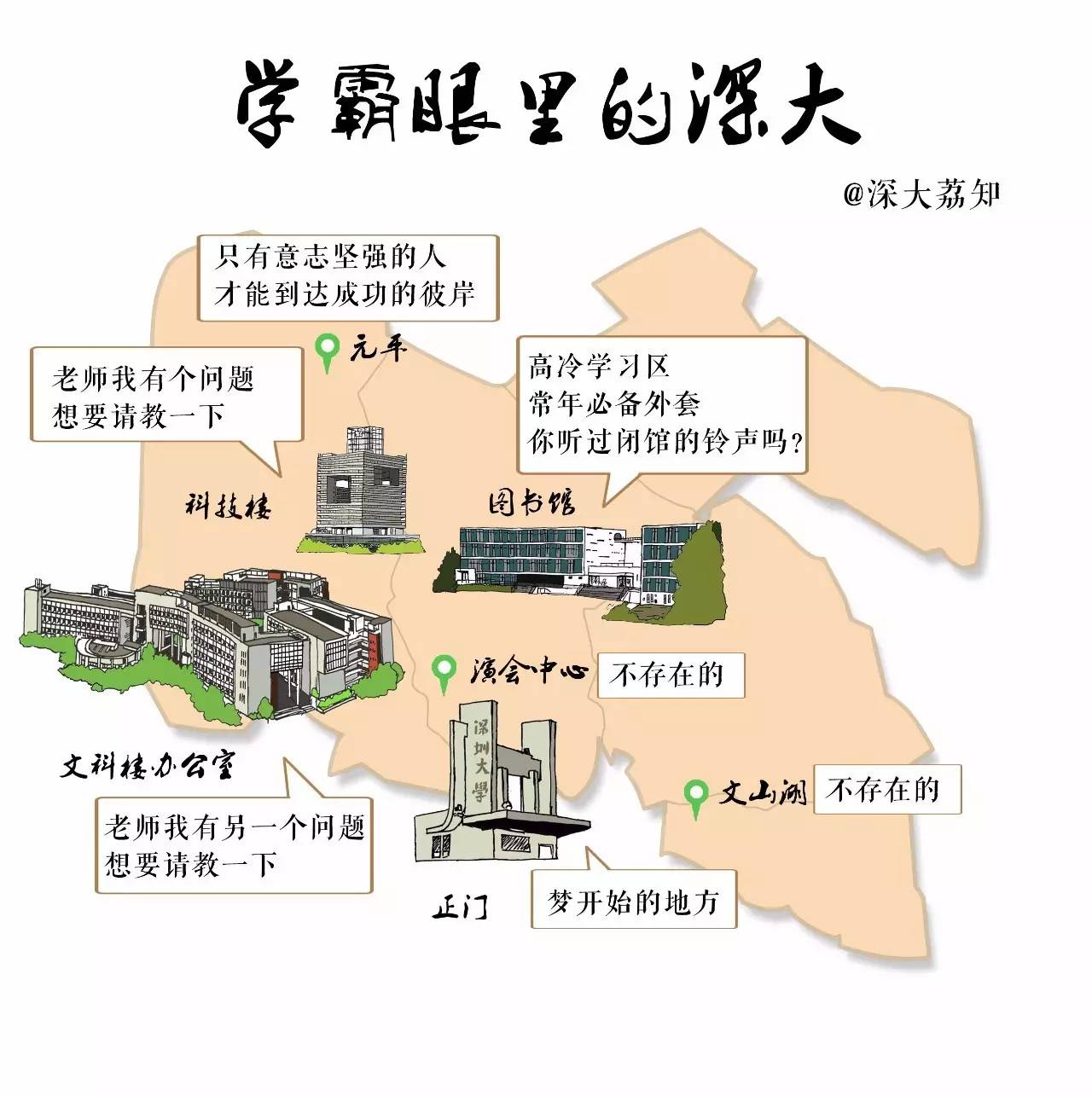 香港中文大学深圳地图图片