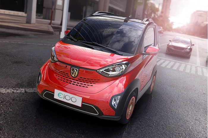 上汽寶駿推小型電動汽車:看起來像smart fortwo,售價僅需3.58萬元