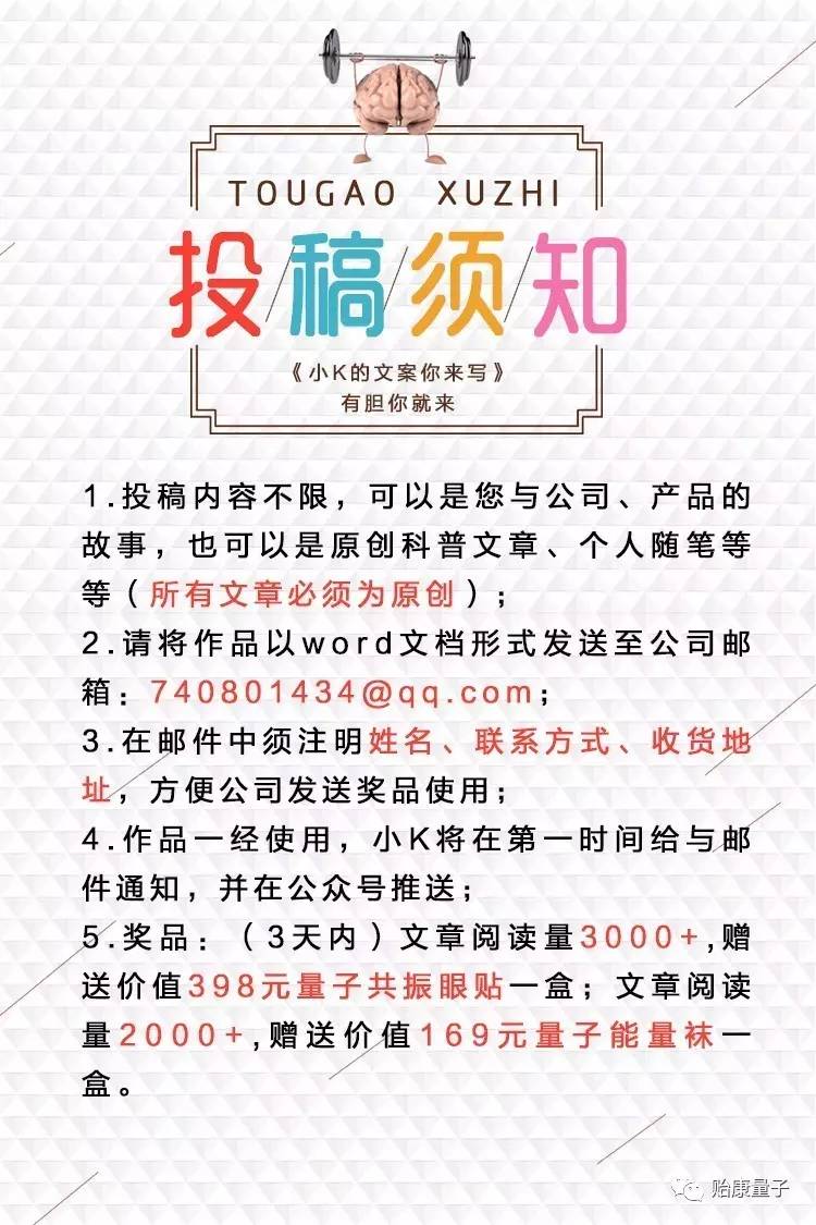 第一期有奖投稿《小k的文案你来写》新栏目开张