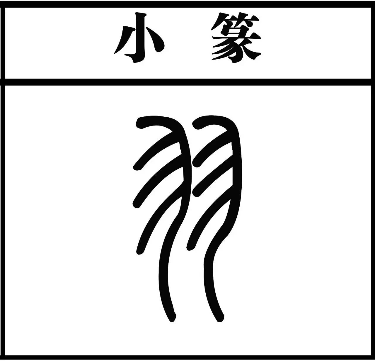 甲骨文和金文"羽毛"一词我们经常用"羽"和"毛"它俩虽然组成一个词,被