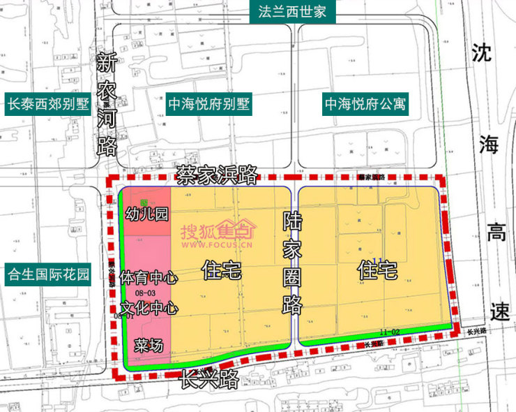 松江洞泾两幅终止地块规划方案有变 调整细节披露